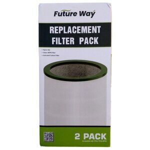 *NEW* 2-Pack True HEPA Filter Replacement for TP02/TP01/BP01